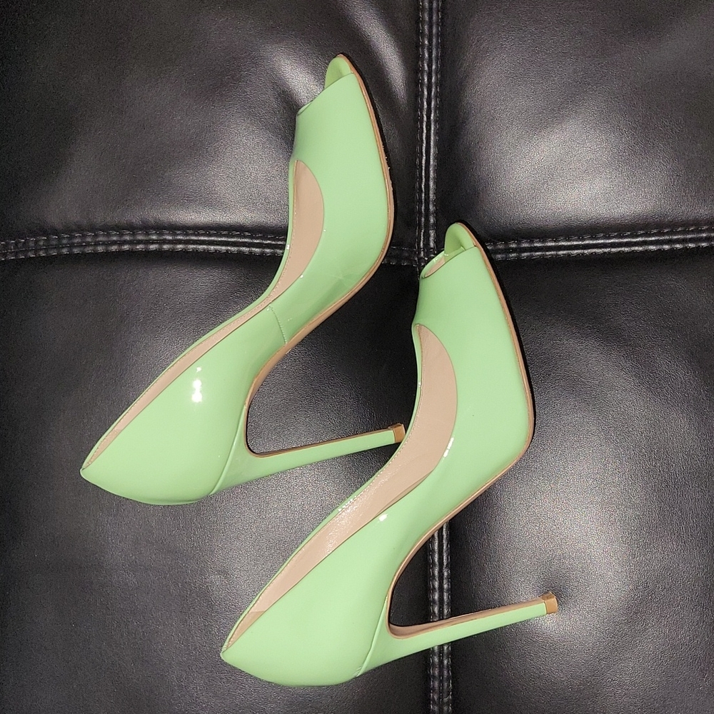 Casadei open toe heels/pumps